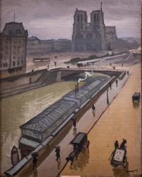 Rainy Day. Notre-Dame de Paris