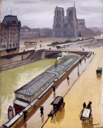 Rainy Day. Notre Dame de Paris