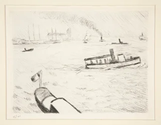 Tugboat in Hamburg