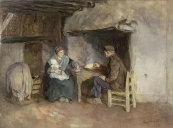 Midday Meal in a Peasant Family