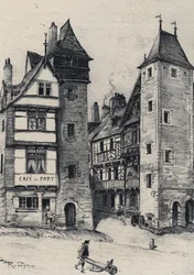 Entry of Treguier, Capital of the Canton of the Department of the Cotes-d