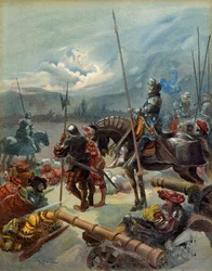 The Night of Marignan, Between 13 and 14 September 1515