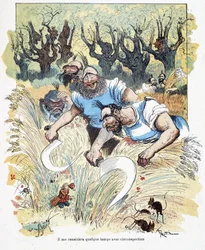 Gulliver in the Land of Giants - in 