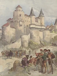 Prisoner, Francis I is Locked in a Tower of the Alcazar in Madrid