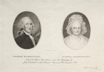 George and Martha Washington