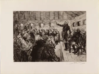 Washington Prevents a Military Dictatorship (from the portfolio "The Bicentennial Pageant of George Washington")