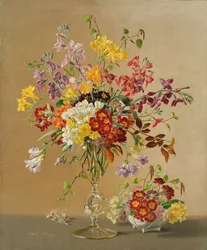 Freesias and Primroses
