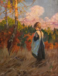 Girl in a Field