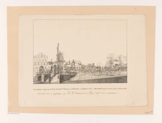 Entry of Princess Marianne and Her Husband Prince Albert in Utrecht, 1830
