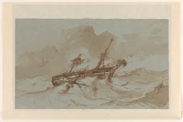 Two-Master on High Seas