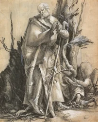 Bearded Saint in a Forest, c. 1516