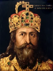 Portrait of Charlemagne (742-814), painting from the workshop of Albrecht Dürer, c. 1514, German Historical Museum Berlin, Germany