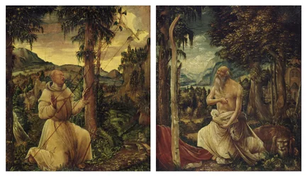 The Stigmatization of Saint Francis / The Penance of Saint Jerome
