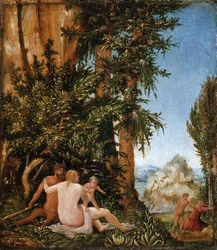Landscape with a Family of Satyrs