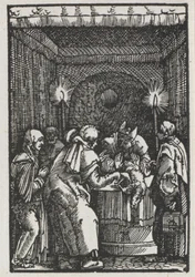 The Fall and Redemption of Man: Joachims Offering Rejected by the High Priest, c. 1515