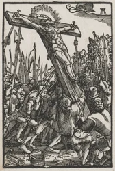The Fall and Redemption of Man: The Raising of the Cross, c. 1515