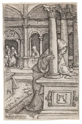 Virgin Mary Searching for the Twelve-Year-Old Jesus in the Temple