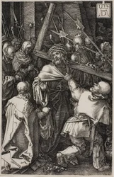Bearing of the Cross, from The Engraved Passion