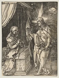 Christ Appearing to His Mother, from The Small Passion, ca. 1510