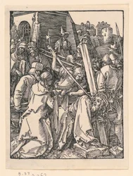 Christ Bearing the Cross, from The Little Passion Series