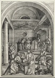 Christ Disputing with Doctors, c. 1503-1504