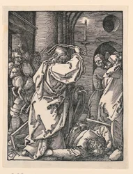Christ Driving the Merchants from the Temple, from The Little Passion Series