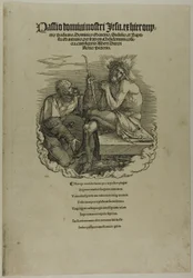 Christ, Man of Sorrows, Mocked by a Soldier, from The Large Passion