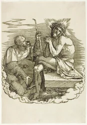 Christ, Man of Sorrows, Mocked by a Soldier (frontispiece from The Large Passion)
