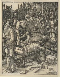 Christ Nailed to the Cross, from The Small Passion
