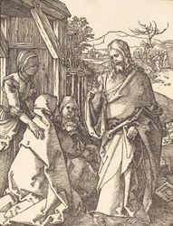 Christ Taking Leave from His Mother, probably c. 1509-1510