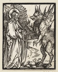 The Temptation of Christ (43 Religious Themes)
