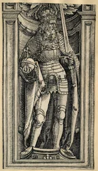 Figure from a Column of the Arch