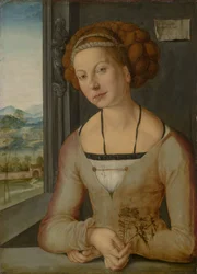 Portrait of Katharina Frey or Fürleger