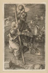 Saint Christopher Facing Right