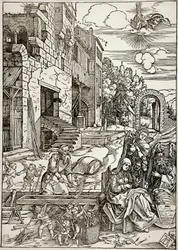 The Life of the Virgin: The Sojourn of the Holy Family in Egypt (Bartsch 90)