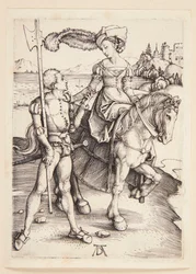 Lady on Horseback and Lansquenet