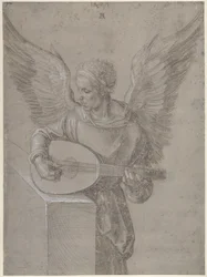 Angel Playing the Lute