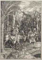 Life of the Virgin: Flight into Egypt