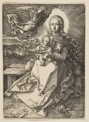 Madonna Crowned by an Angel