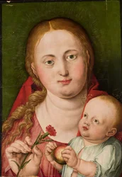 Madonna with Child and Carnation