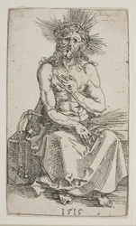 Man of Sorrows, Seated
