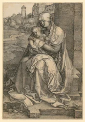 Mary with the Child at the Wall