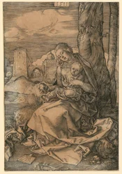 Mary with the Pear
