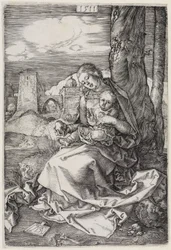 Mary with the Pear