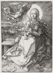 Mary Crowned by an Angel