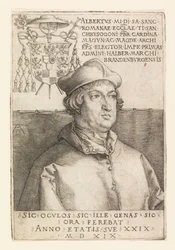 Portrait of Albert of Mainz