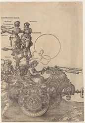 Right Half of the Carriage, Sheet 2 of the Series "The Great Triumphal Car"