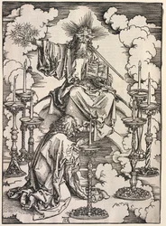 Revelation of St. John: St. John Beholding the Seven Candlesticks, 1511
