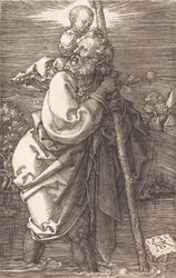 Saint Christopher Facing Left, 1521