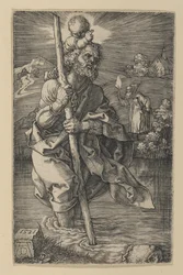 Saint Christopher Facing Right